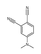 4-(二甲氨基)-1,2-苯二甲腈 结构式