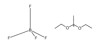 Diethoxy(methyl)carbenium Tetrafluoroborate 结构式