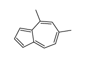 4,6-二甲基石薁 结构式
