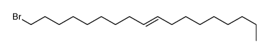 9-Octadecene, 1-bromo-, (E)- 结构式