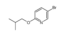 5-溴-2-异丁氧基吡啶 结构式