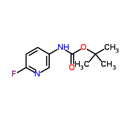 N-Boc-5-氨基-2-氟吡啶 结构式