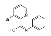 3-溴-N-苯基吡啶-2-甲酰胺 结构式