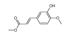 阿魏酸甲酯 结构式