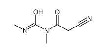 1,3-二甲基氰乙酰脲 结构式