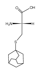 L-Cysteine, S-tricyclo[3.3.1.13,7]dec-1-yl- 结构式