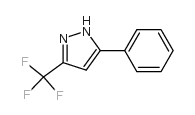 5-苯基-3-三氟甲基吡唑 结构式