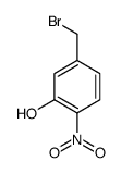 5-溴甲基-2-硝基苯酚 结构式