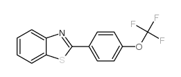 2-(4-Trifluoromethoxy-phenyl)-benzothiazole 结构式