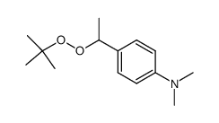 4-[1-(叔丁基过氧)乙基]-N,N-二甲基苯胺 结构式