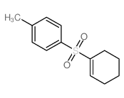 1-(1-环己烯-1-基磺酰基)-4-甲基苯 结构式