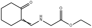 Glycine, N-[(2-oxocyclohexylidene)methyl]-, ethyl ester 结构式