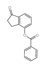 1-氧代-2,3-二氢-1H-茚-4-苯甲酸盐 结构式