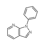 1-苯基-1H-吡唑并[3,4-b]吡啶 结构式