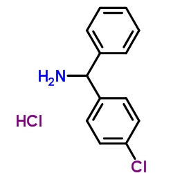 4-氯-Alpha-苯基-苯甲胺 结构式