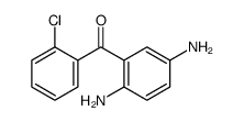 Methanone, (2-chlorophenyl)(2,5-diaminophenyl)- 结构式