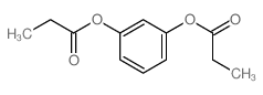 间苯二酚二丙酸酯 结构式