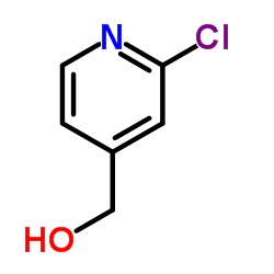 (2-氯吡啶-4-基)甲醇 结构式
