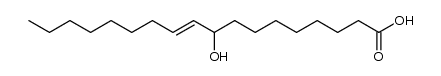(10E)-9-羟基-10-十八碳烯酸 结构式