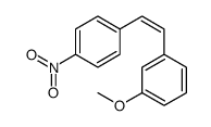 (E)-3-METHOXY-4'-NITROSTILBENE 结构式