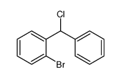 Benzene, 1-bromo-2-(chlorophenylmethyl)- 结构式