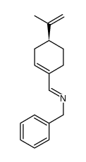Benzenemethanamine, N-[[(4S)-4-(1-methylethenyl)-1-cyclohexen-1-yl]methylene]- 结构式
