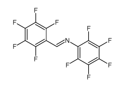 Benzenamine, 2,3,4,5,6-pentafluoro-N-[(pentafluorophenyl)methylene]- 结构式