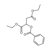 Butanedioic acid, (benzoyloxy)-, diethyl ester, (S)- (9CI) 结构式