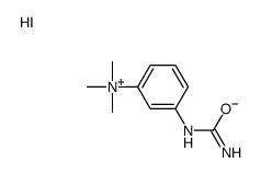 3-[(氨基甲酰基)氨基]-N,N,N-三甲基苯铵碘化物 结构式