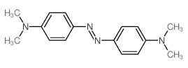 4,4'-双(二甲氨基)偶氮苯 结构式