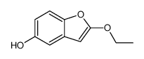 2-乙氧基苯并呋喃-5-醇 结构式