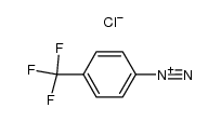 4-三氟甲基苯氯化重氮苯 结构式