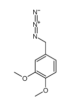 4-(叠氮甲基)-1,2-二甲氧基苯 结构式