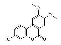 8,9-di-O-Methyl-urolithin C 结构式