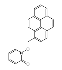 1-(1-芘甲氧基)-2(1H)-吡啶酮 结构式