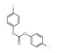 碳酸二(4-氯苯基)酯 结构式