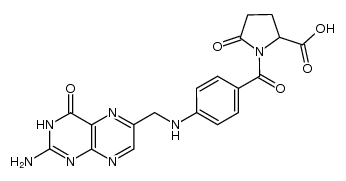 焦叶酸 结构式