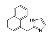 2-(1-萘甲基)-1H-咪唑 结构式