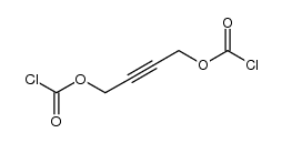 2-丁炔-1,4-二基二氯甲酸酯 结构式