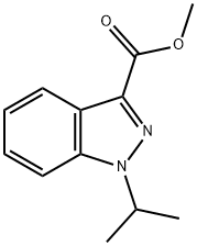 1-异丙基-1氢-吲唑-3-甲酸甲酯 结构式