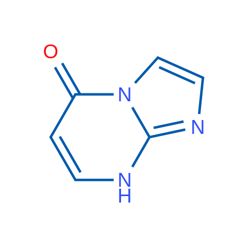 5-羟基咪唑并[1,2-a]嘧啶 结构式