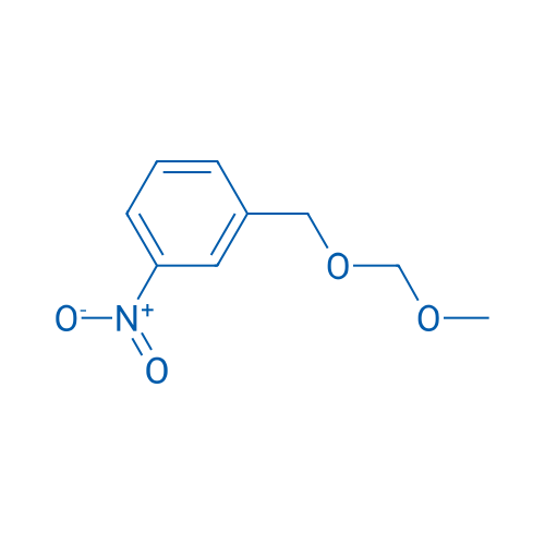 Benzene, 1-[(methoxymethoxy)methyl]-3-nitro- 结构式