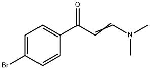 1-(4-溴苯基)-3-二甲基氨基-2-丙烯-1-酮 结构式