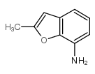 2-甲基-1-苯并呋喃-7-胺盐酸盐 结构式