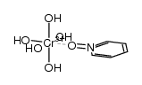 五水(吡啶-1-氧化物)合铬(3+) 结构式