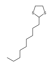 2-壬基-1,3-二硫杂环戊烷 结构式