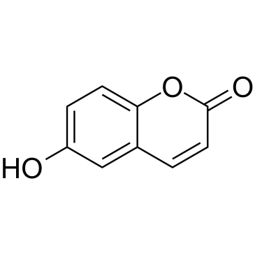 6-羟基香豆素 结构式