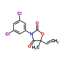 乙烯菌核利 结构式