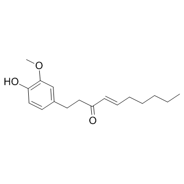 6-姜烯酚 结构式