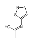 N-1,2,3-噻二唑-5-基乙酰胺 结构式